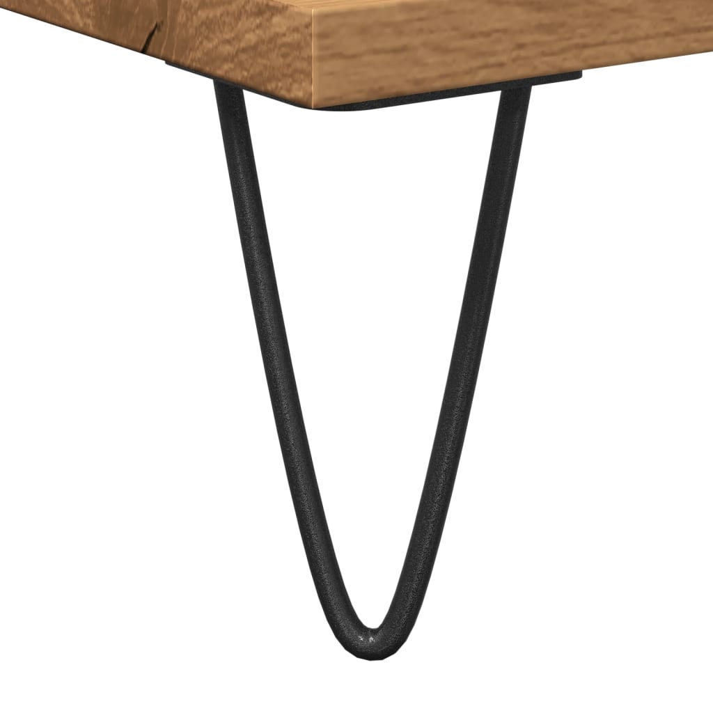 Szafka łazienkowa 30x30x190 cm drewno klejone sztuczny dąb - dąb - number 9.