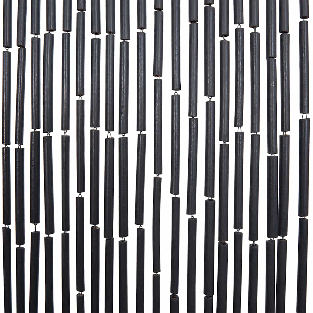 Insektgardin til døren bambus - mørkegrå, 56 x 185 cm - number 6.
