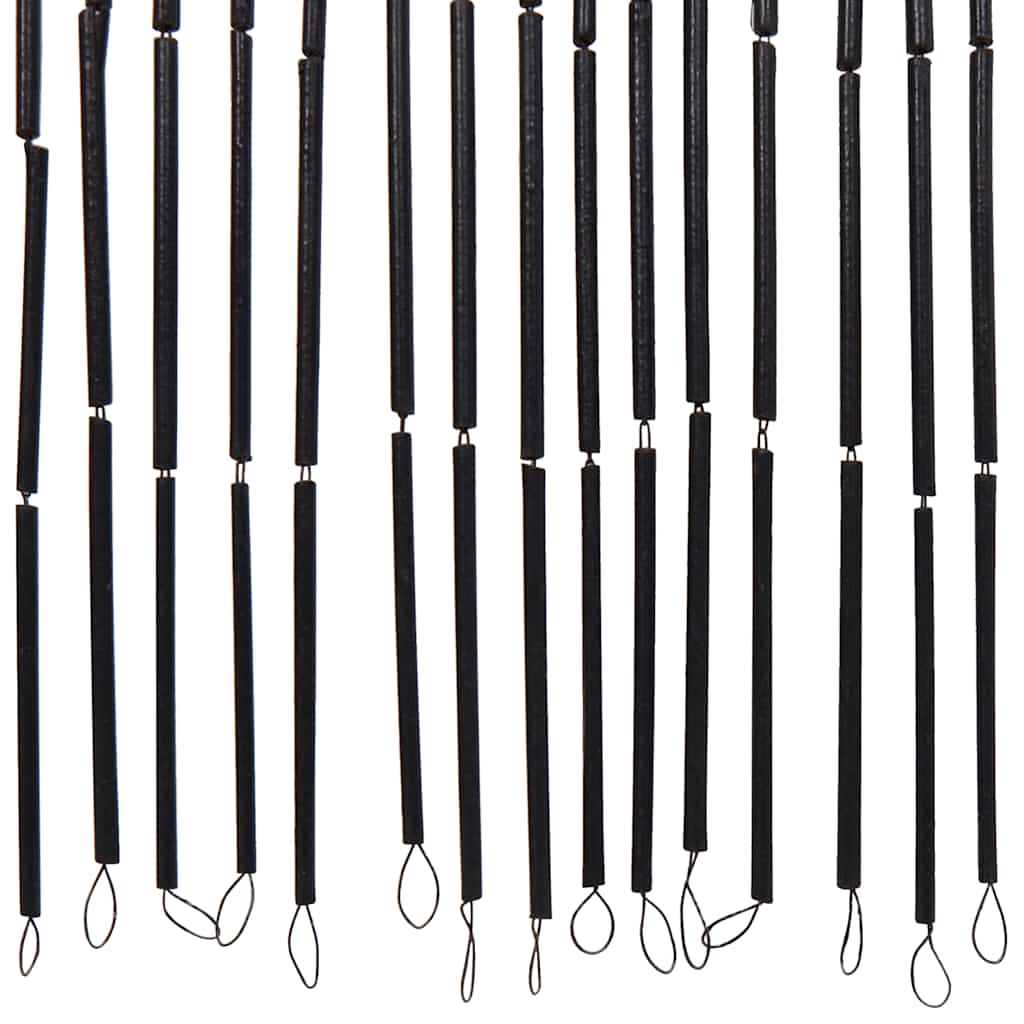 Insektgardin til døren bambus - mørkegrå, 56 x 185 cm - number 5.