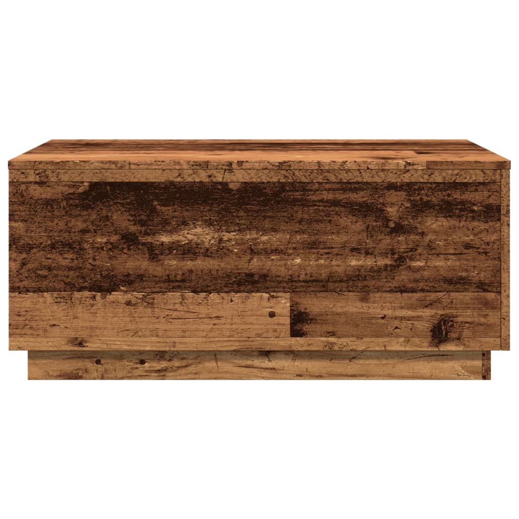 Stol za kavu s led svjetlom 90x50x40 cm stari drvo - staro drvo, 1, 90 cm - number 7.