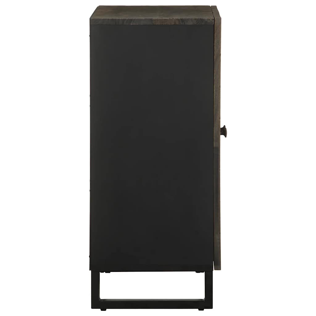 Skjenk 60x33x75 cm heltre mangotre sort - number 4.