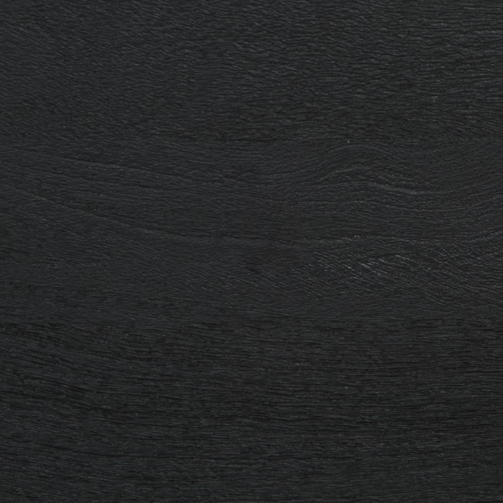 Szafka łazienkowa 38x33x160 cm lite drewno mango czarne - number 11.