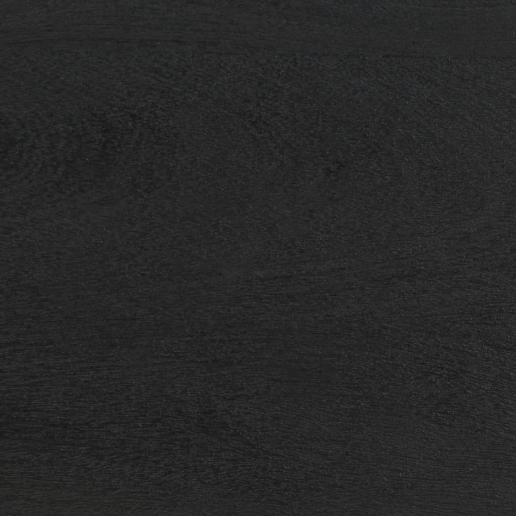 Szafka łazienkowa 38x33x48 cm drewno klejone czarne - number 10.