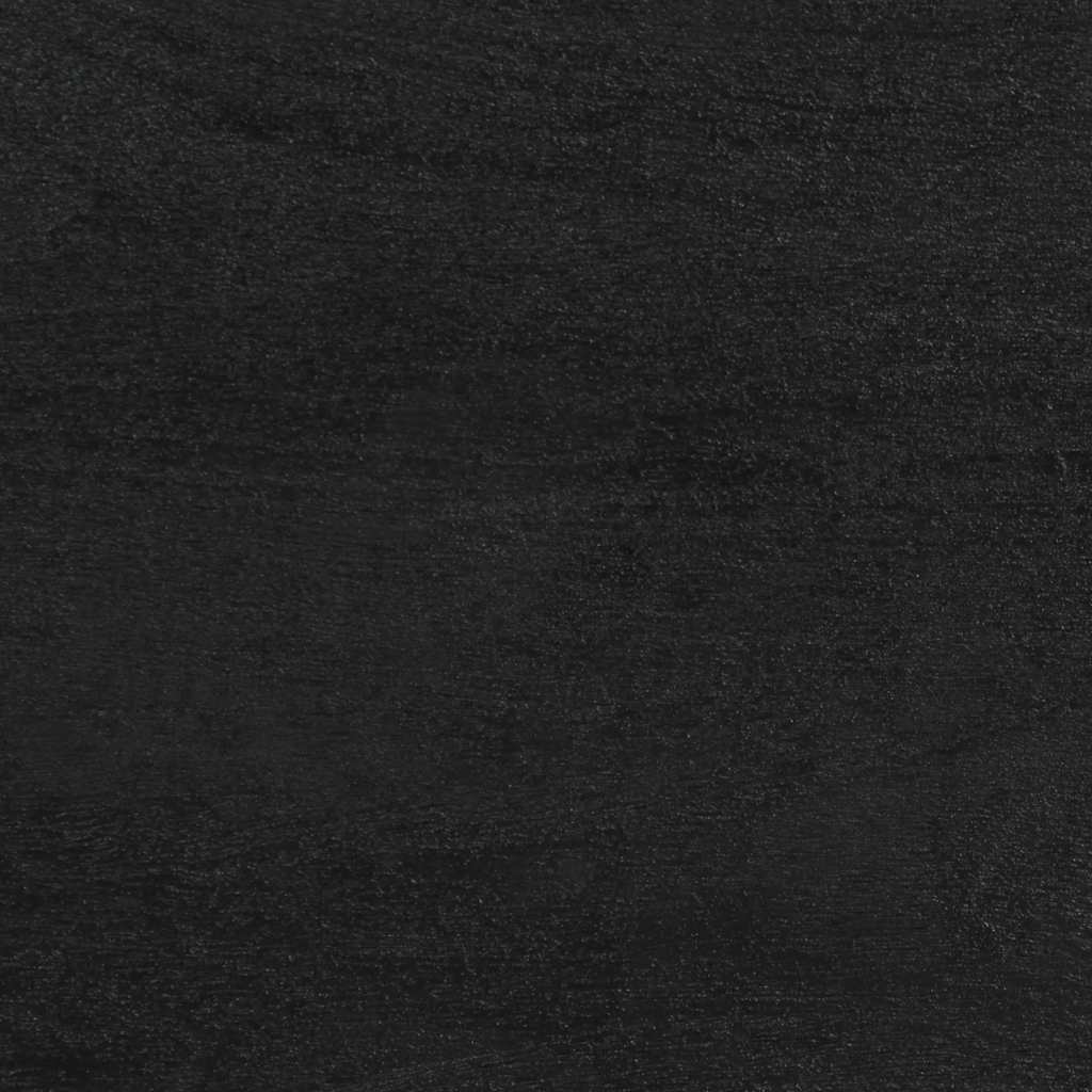 Skab 60x33x75 cm konstrueret træ sort - number 10.