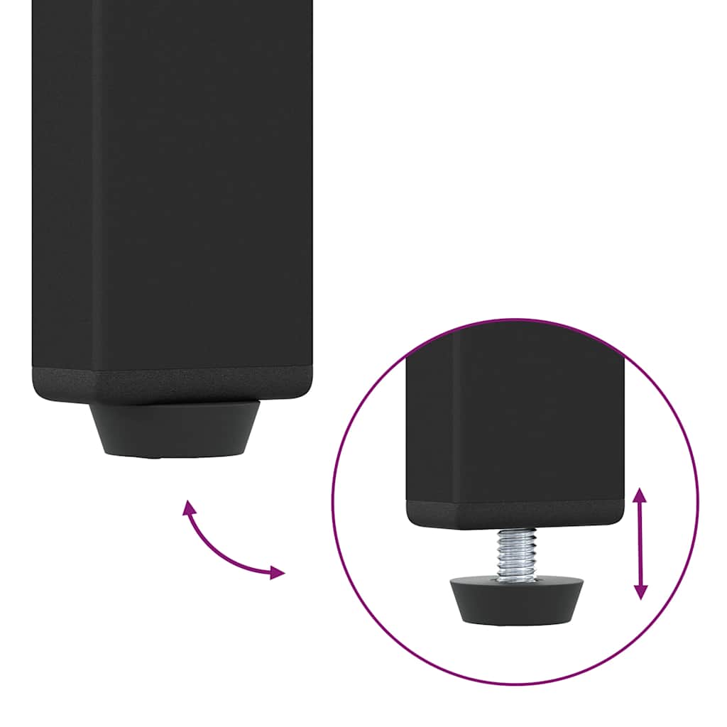 Kupaonski ormarić 60x33x60 cm izrađeno drvo umjetni hrast - hrast - number 8.