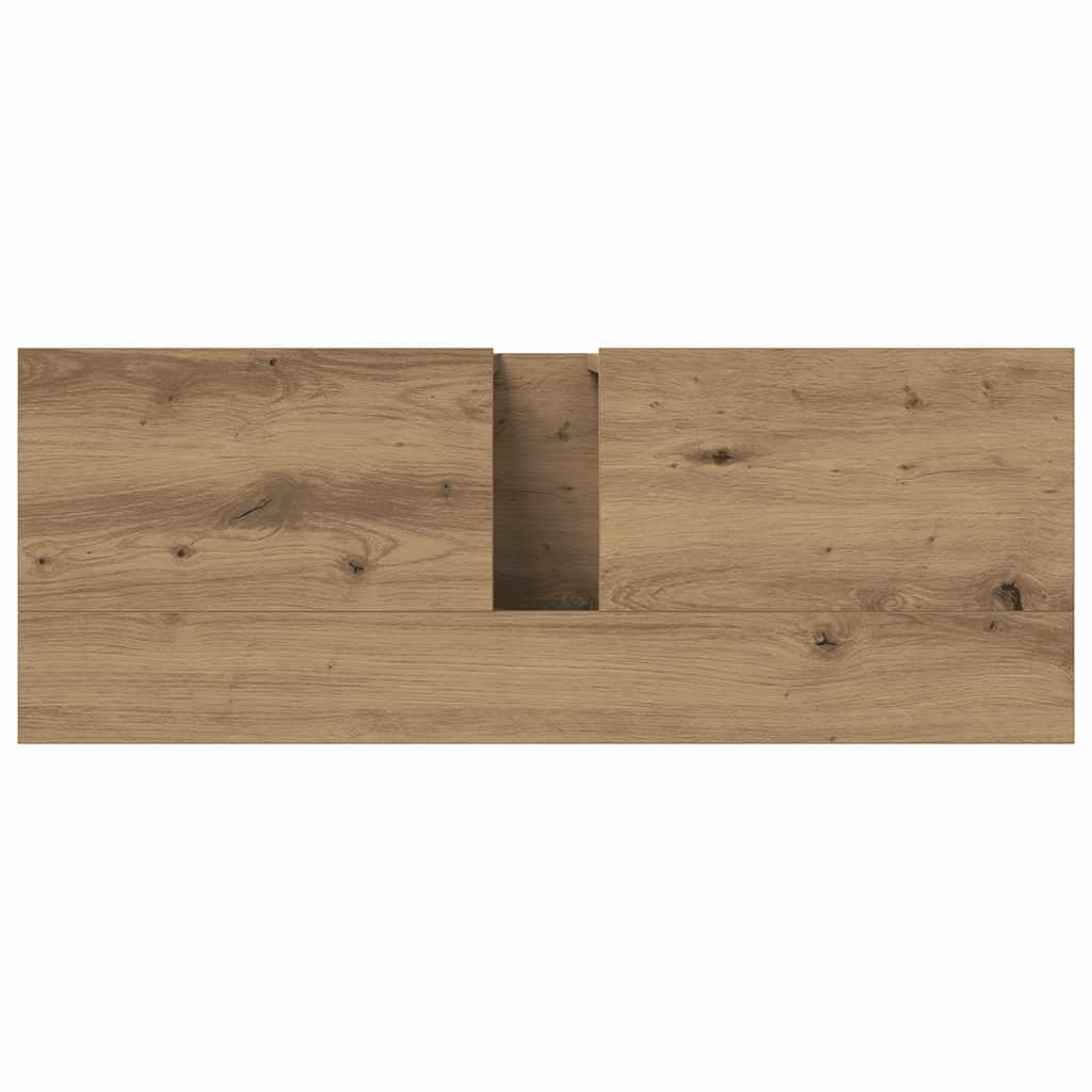 Ormarić za pranje 80x30x60 cm izrađeno drvo umjetni hrast - hrast, 80x30x60 cm (šxdxv) - number 8.