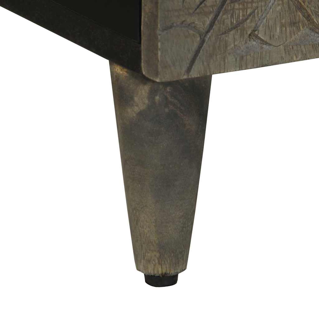 Badeværelsesskab 38x33x58 cm massivt mangotræ - number 8.