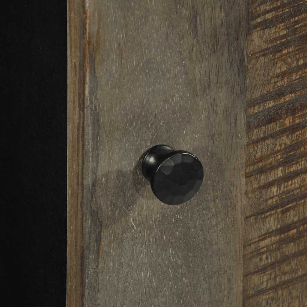 Szafka łazienkowa 38x33x48 cm lite drewno mango - number 7.