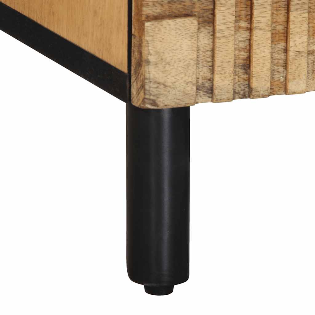 Tv stol 70x33x46 cm masivno drvo mango smeđa - 70x33x46 cm (šxdxv) - number 8.