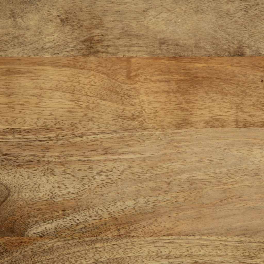 Skab 60x33x100 cm massivt mangotræ brun - number 10.
