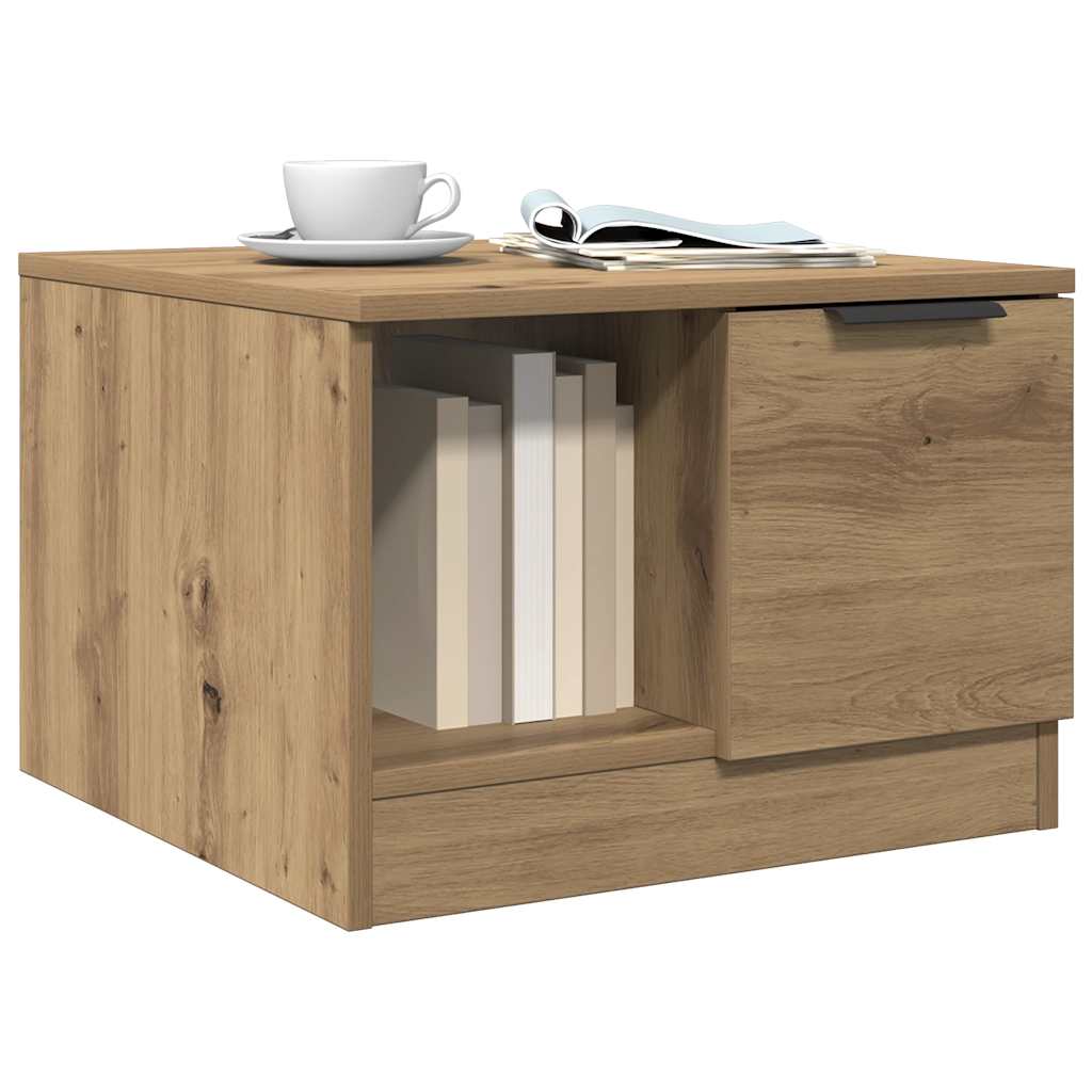 Stolić za kavu 50x50x36 cm izrađeno drvo umjetni hrast - obrtnički hrast, 1 - number 4.