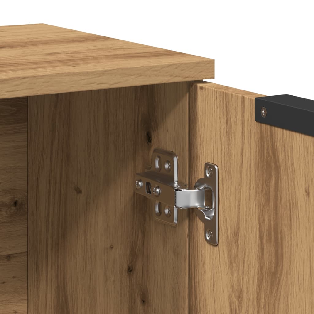 Komoda 60x30x70 cm obrađeno drvo umjetni hrast - obrtnički hrast, 1 - number 9.