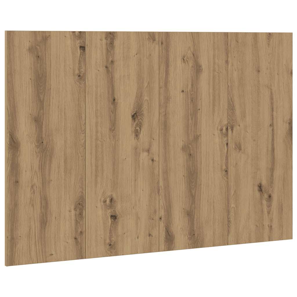 Sengegærde 120x1,5x80 cm konstrueret træ kunsteg - artisan eg, 1 - number 2.