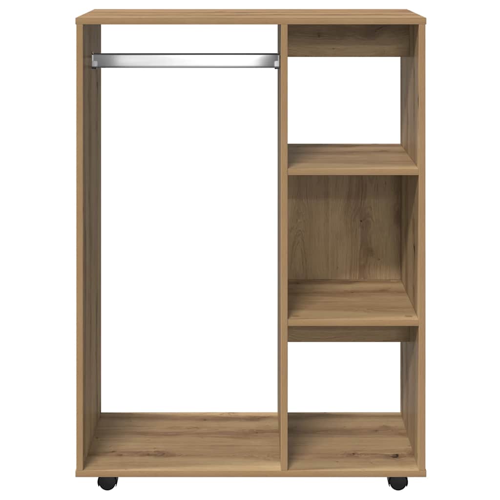 Ormar 80x40x110 cm obrađeno drvo umjetni hrast - umjetni hrast, 1 - number 5.