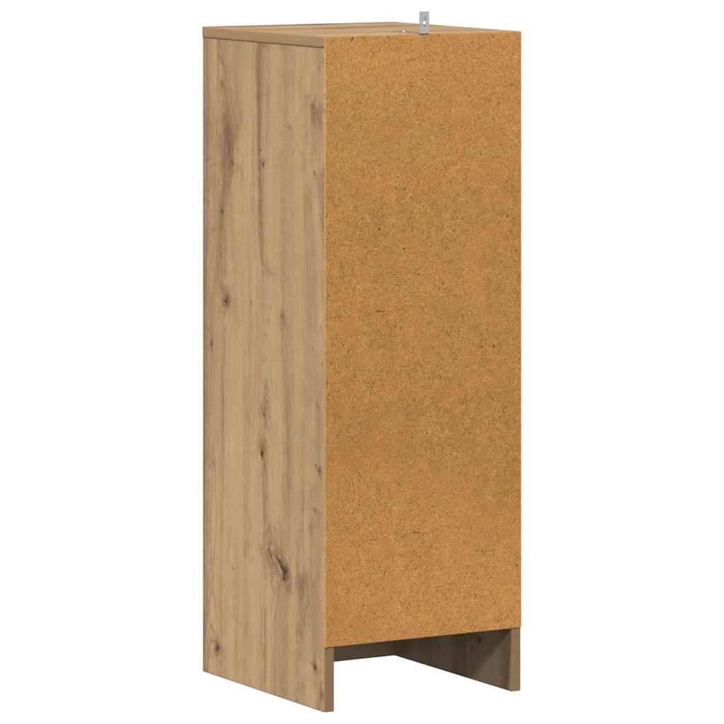 Ormarić za cipele 32x35x92 cm izrađeno drvo umjetni hrast - umjetni hrast, 1 - number 6.