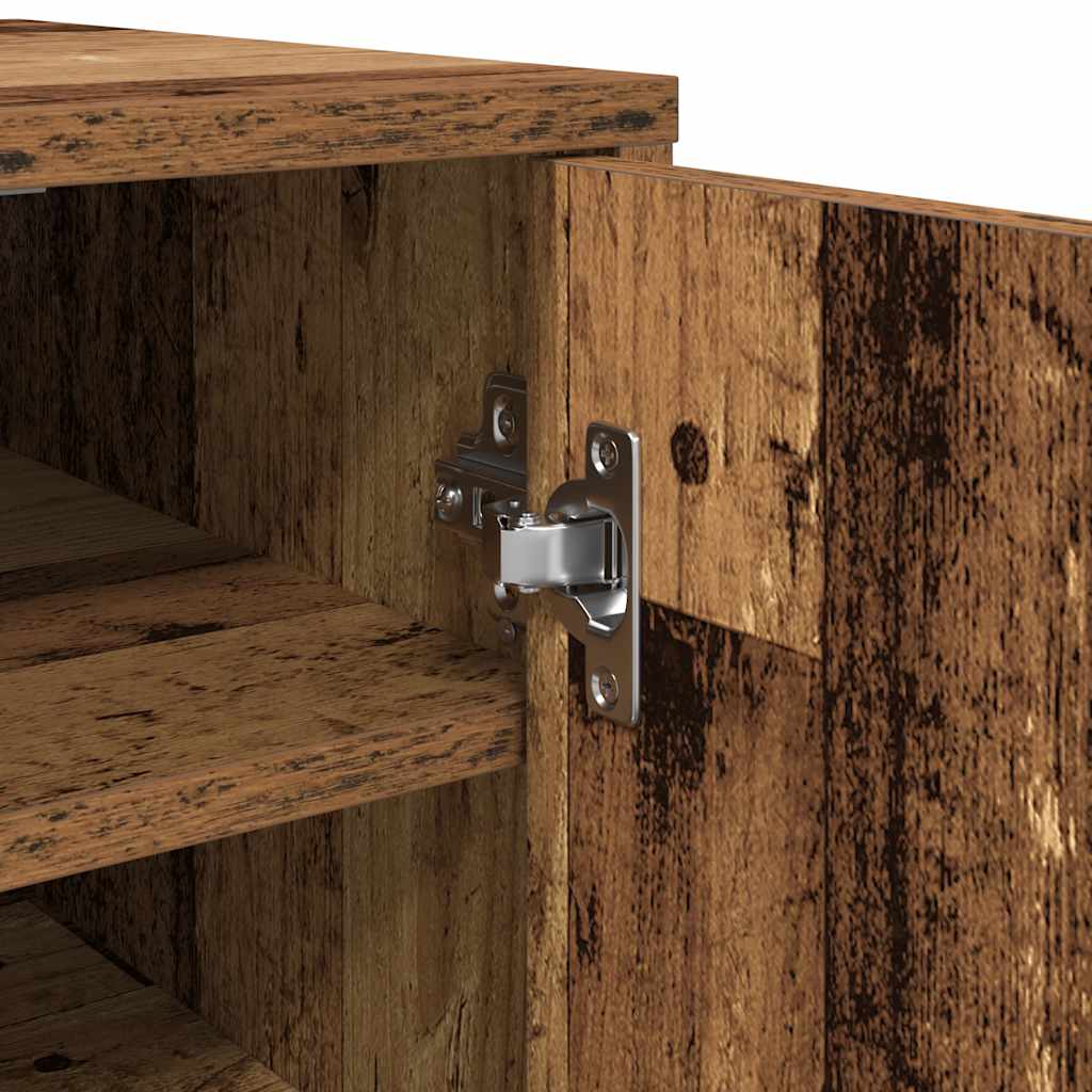 Ormarić za cipele 32x35x92 cm izrađeno drvo umjetni hrast - umjetni hrast, 1 - number 9.