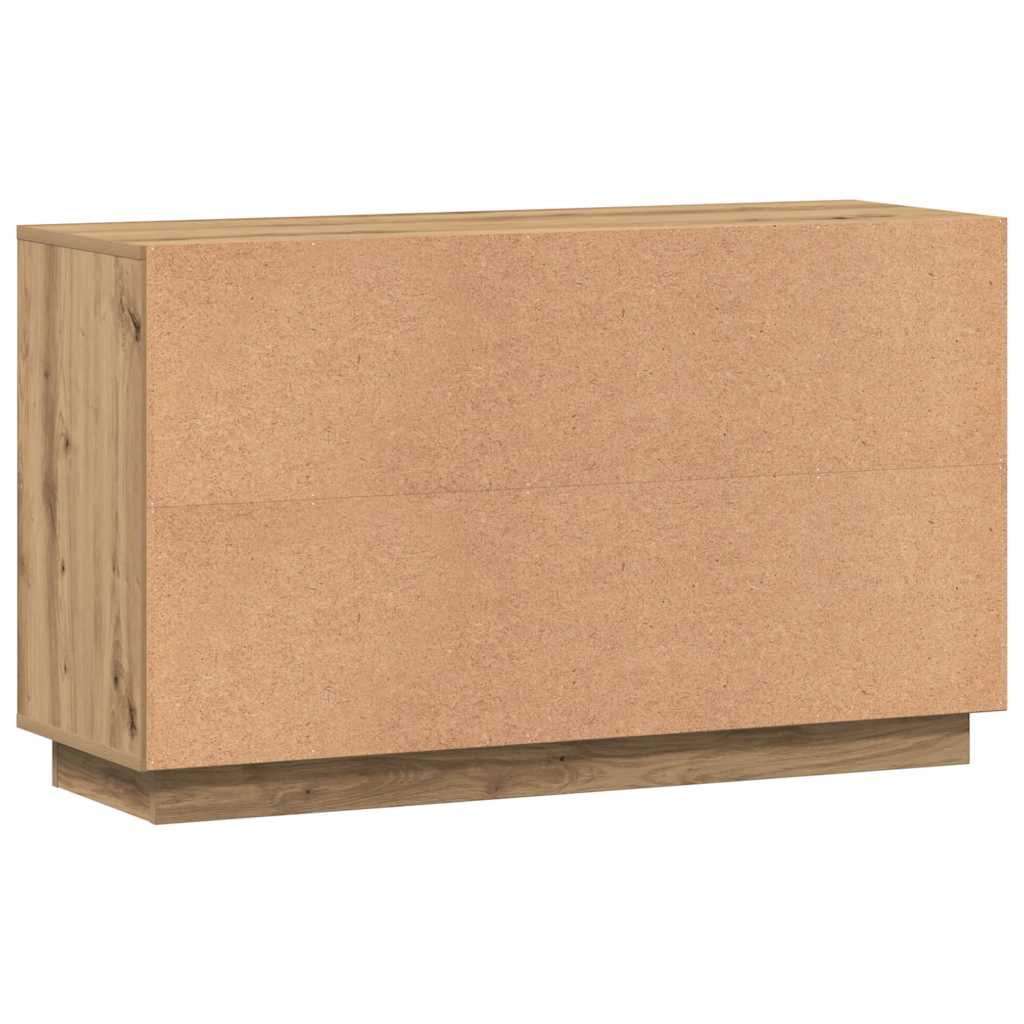 Skjenk 102x35x60 cm konstruert tre kunstig eik - håndverks eik, 1 - number 6.