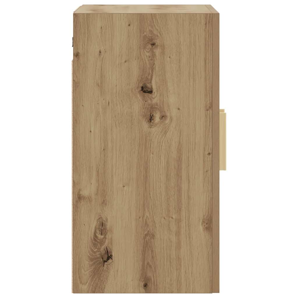 Vægskab 60x31x60 cm konstrueret træ kunsteg - artisan eg, 1, x - number 6.