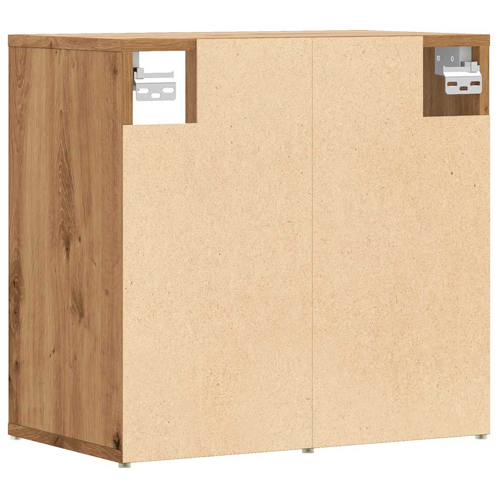 Skoskabe stk. 52x30x50 cm antikt træ - artisan eg, 2 - number 7.