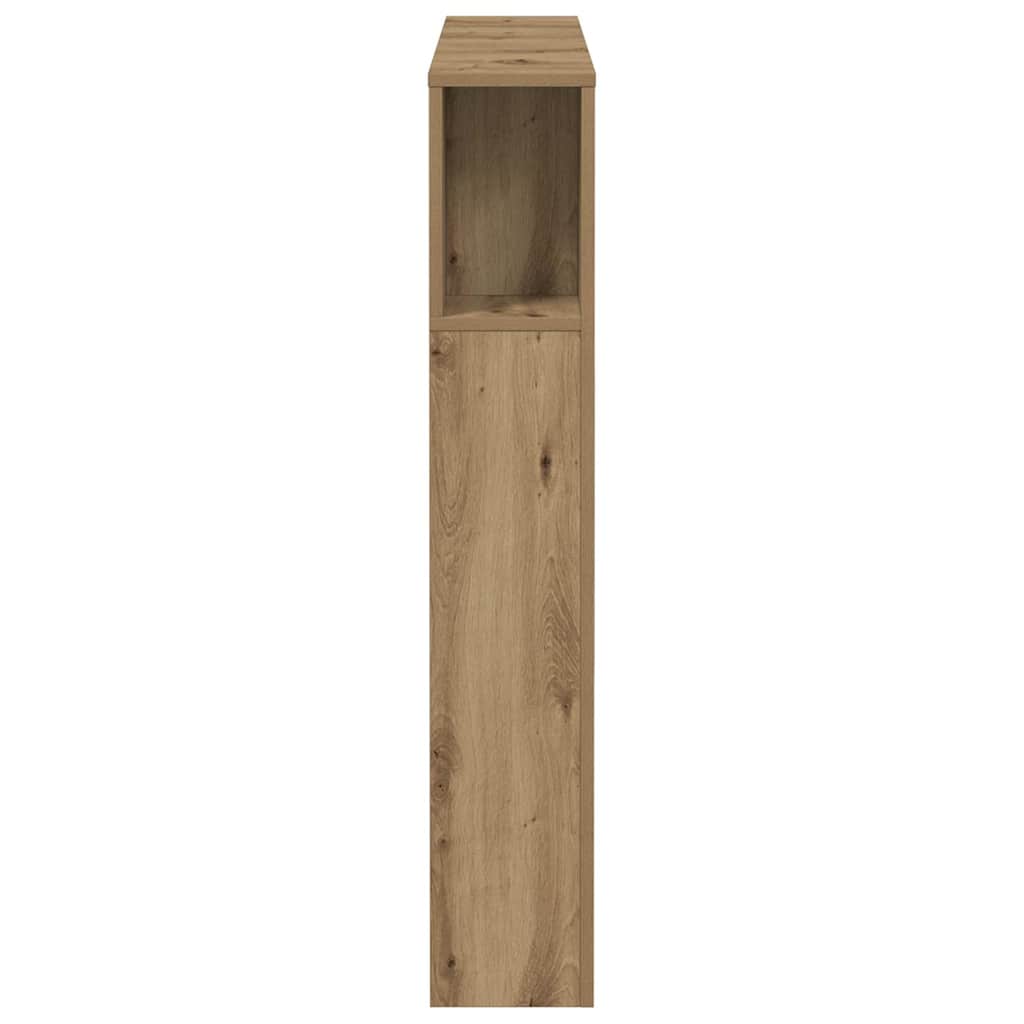 Sengegavl 100x19x104,5 cm kunsttre kunstig eik - eik, 100 x 19 x 104 5 cm (bxdxh) - number 5.