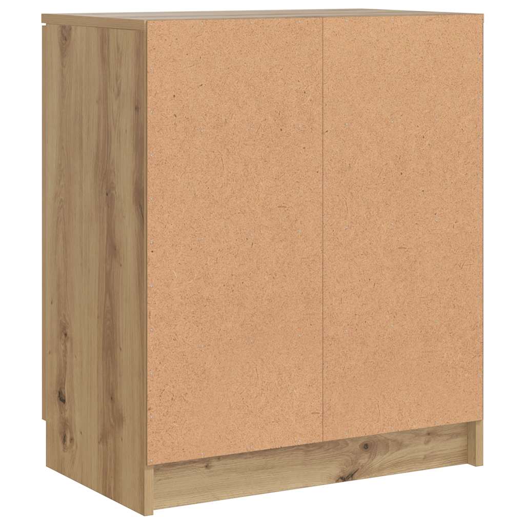 Botník 59x35x70 cm umělé dřevo umělé dub - řemeslný dub, 1 - number 7.