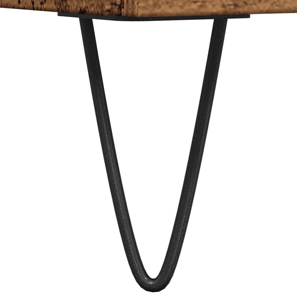 Stolik rtv 150x30x50 cm drewno klejone drewno stare - stare drewno, 1 - number 9.