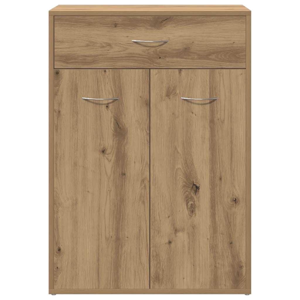 Ormarić za cipele 60x35x84 cm izrađeno drvo umjetni hrast - umjetni hrast, 1 - number 5.