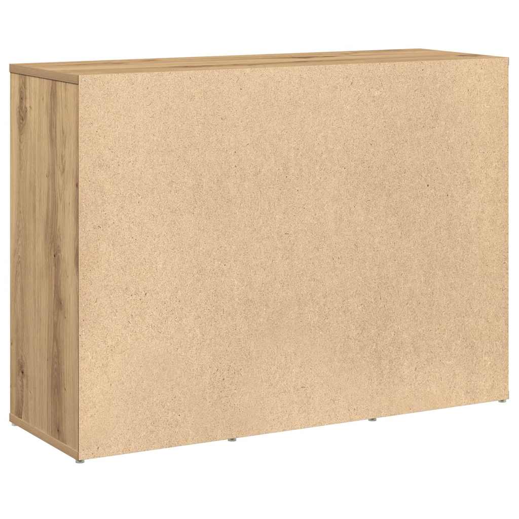 Skjenk 88x30x64 cm konstruert tre kunstig eik - håndverks eik, 1 - number 6.