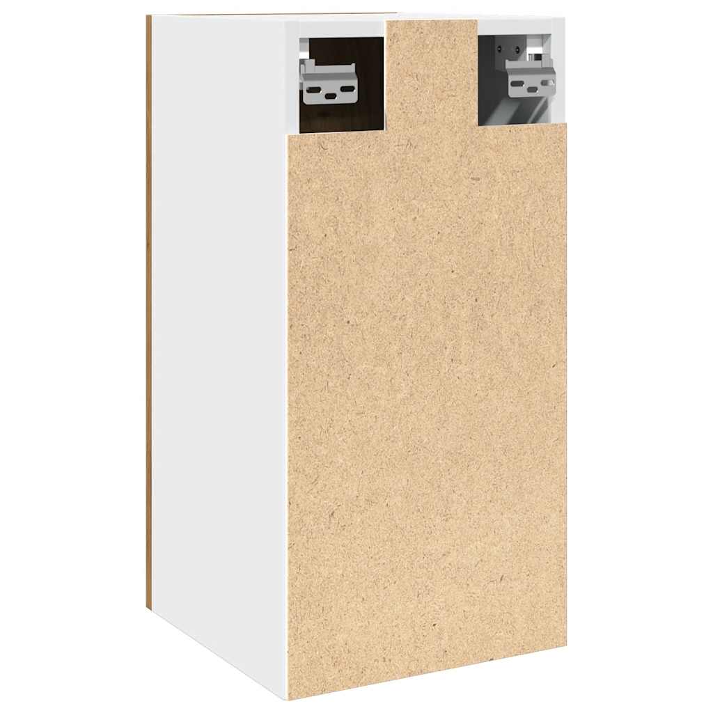 Veggskap 30x31x60 cm konstruert tre kunstig eik - gammelt tre, 1, veggskap 80 cm - number 7.