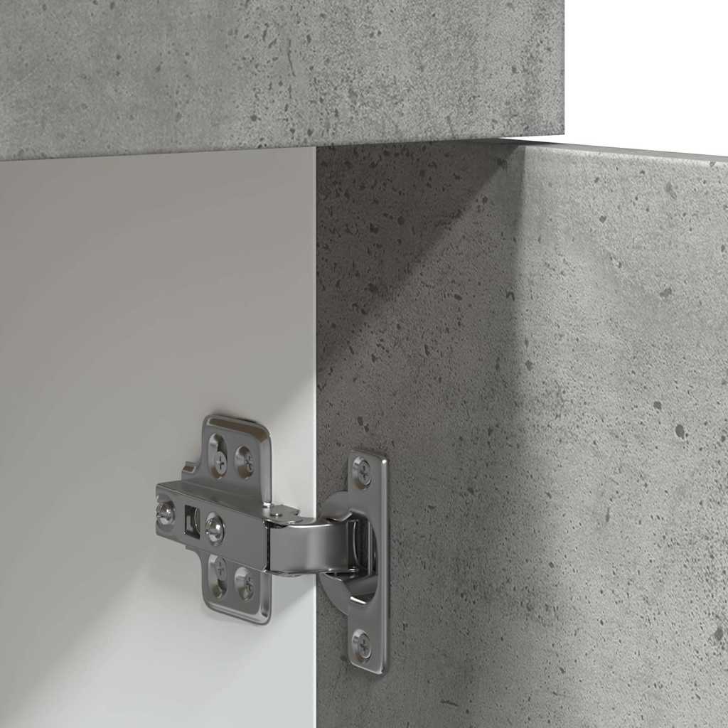 Skuffeunderskab 80x46x81,5 cm spånplade betongrå - number 8.