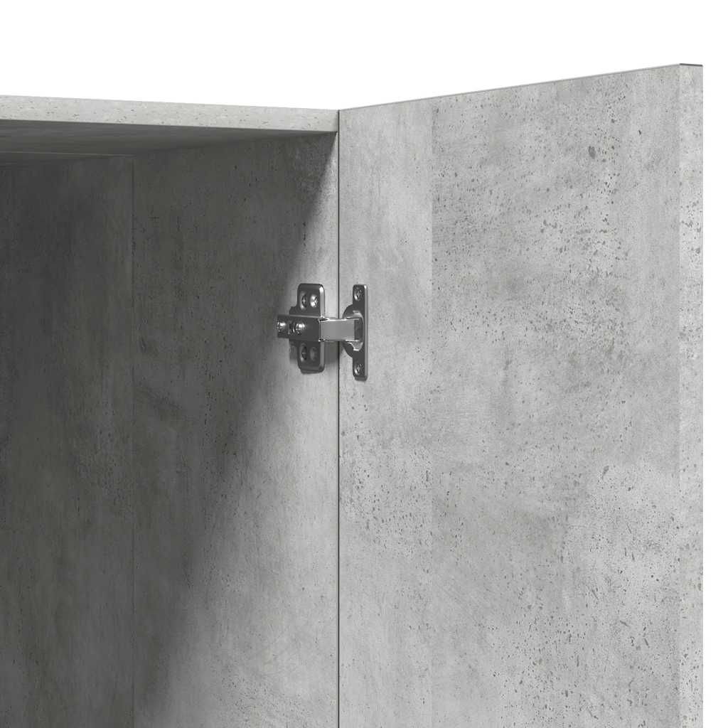 Vaskemaskineskab 70,5x71,5x91,5 cm betongrå - number 8.