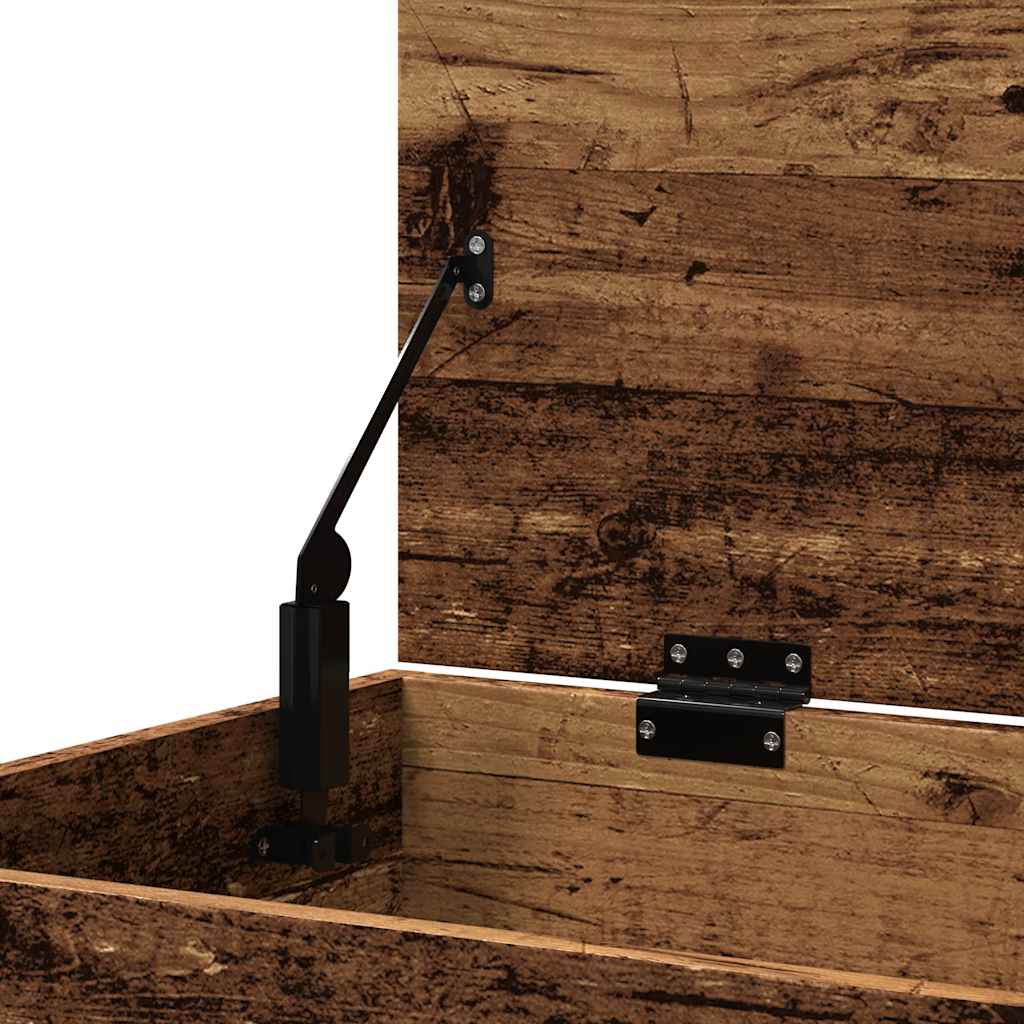 Kutija za pohranu 84x42x46 cm izrađeno drvo antikni izgled drveta - antikno drvo - number 9.