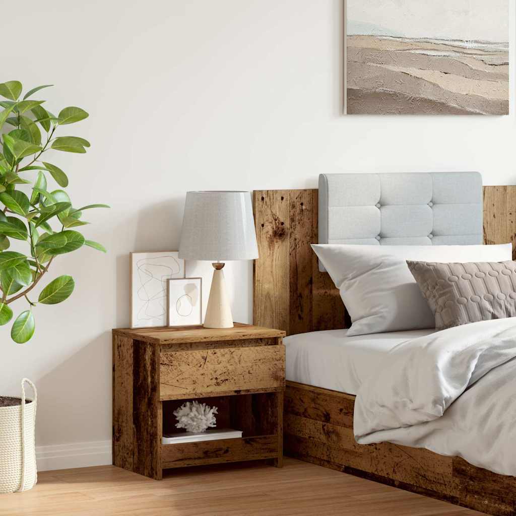 Noćni ormarić 40x30x39 cm iveral starinsko drvo - staro drvo, 1 - number 3.