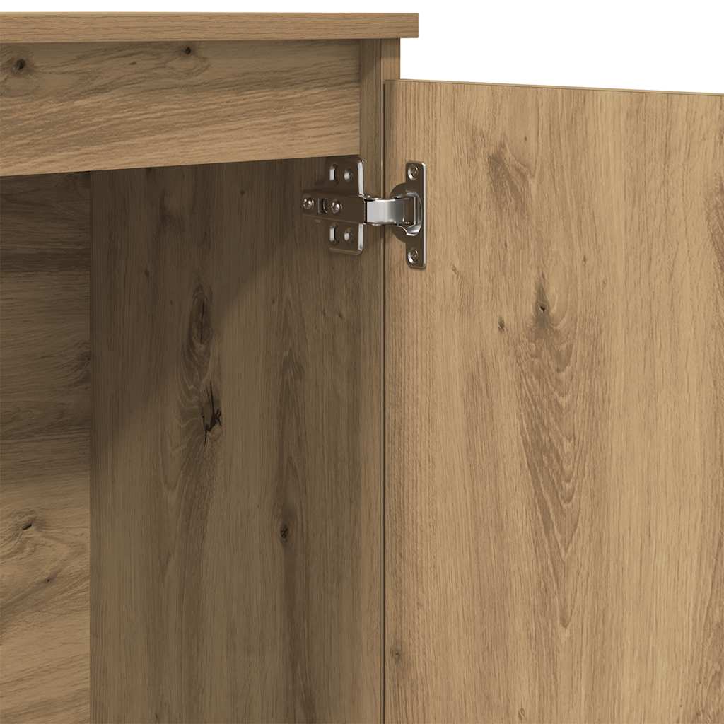 Skænk 102x35x70 cm konstrueret træ kunsteg - artisan eg, 1 - number 8.