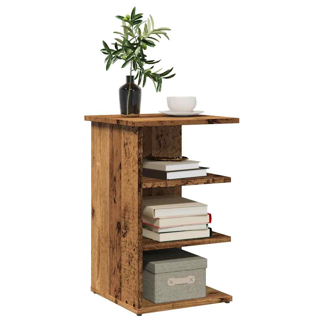 Skänk 35x35x55 cm konstruerat trä antikt trä - gammalt trä, 1 - number 1.