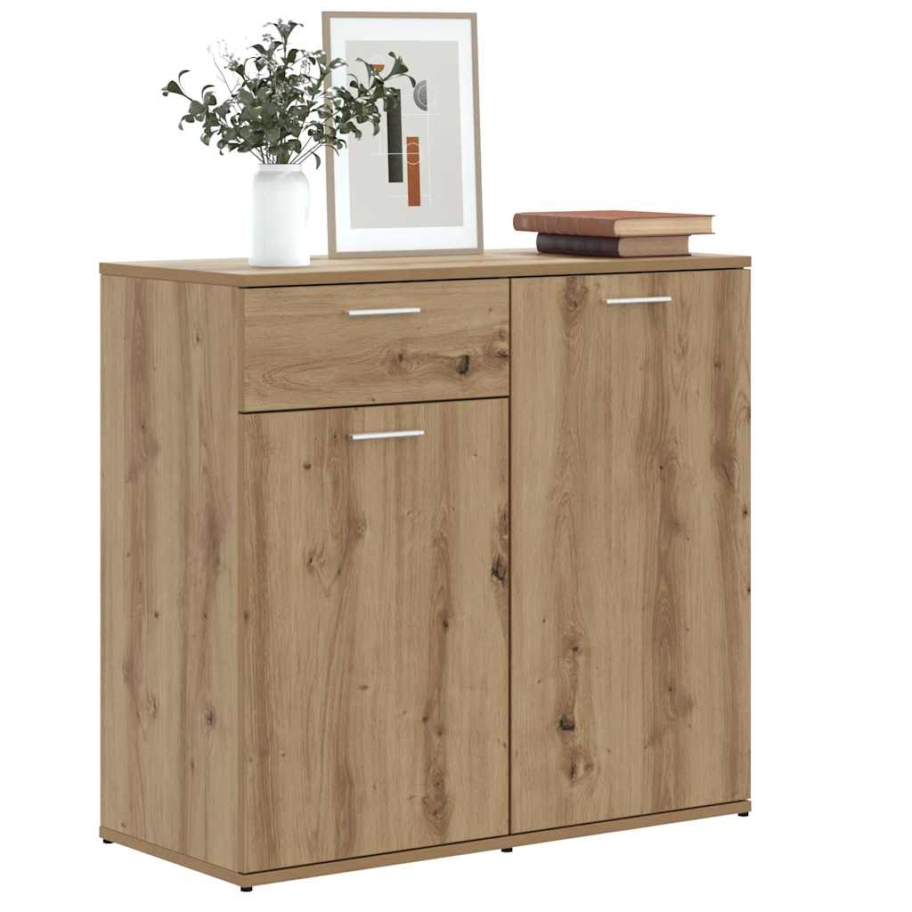 Sideboard konstruerat trä - hantverksek, 80 x 36 x 75 cm, 1 - number 3.