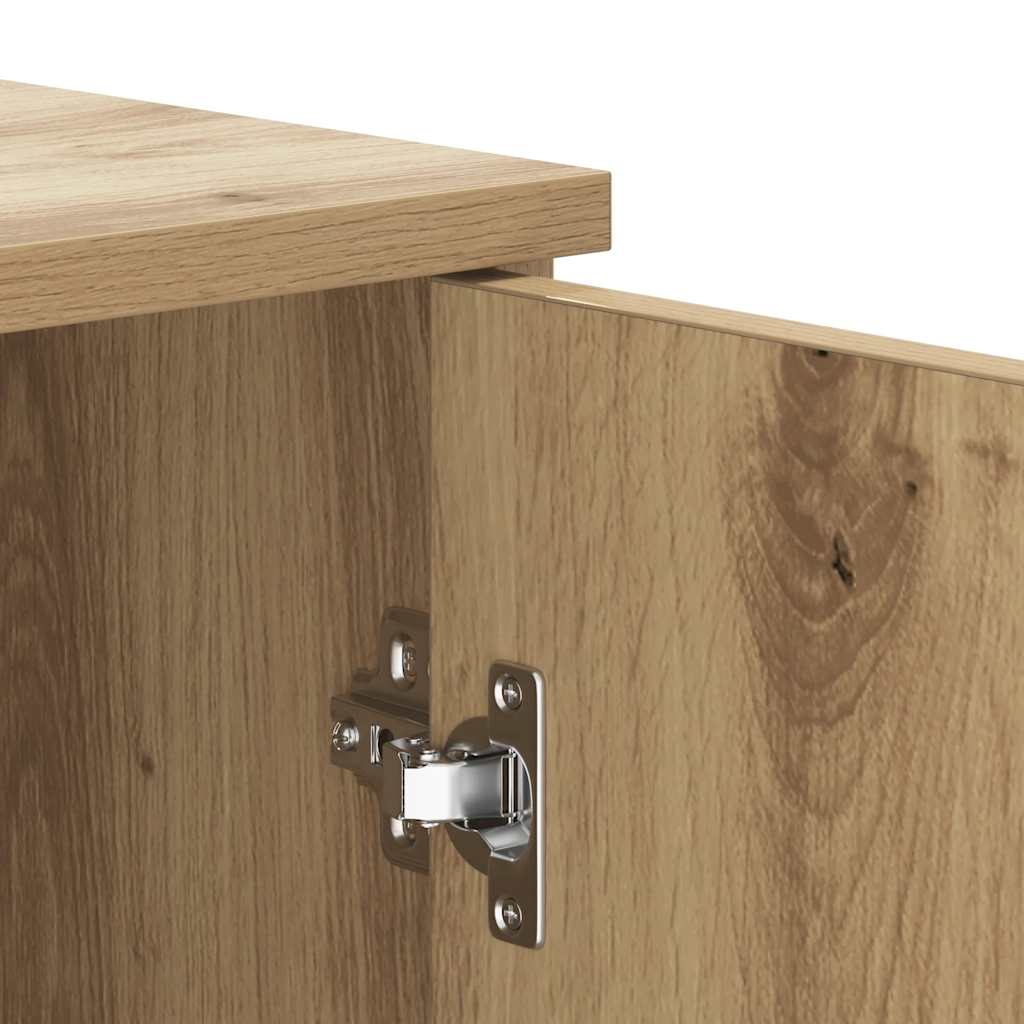 Sideboard konstruerat trä - hantverksek, 80 x 36 x 75 cm, 1 - number 9.