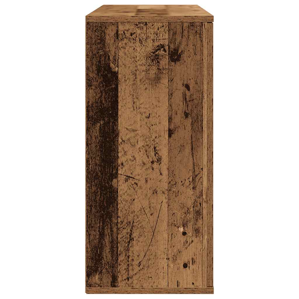 Skænk 90x29,5x65 cm konstrueret træ antikt trælook - number 5.