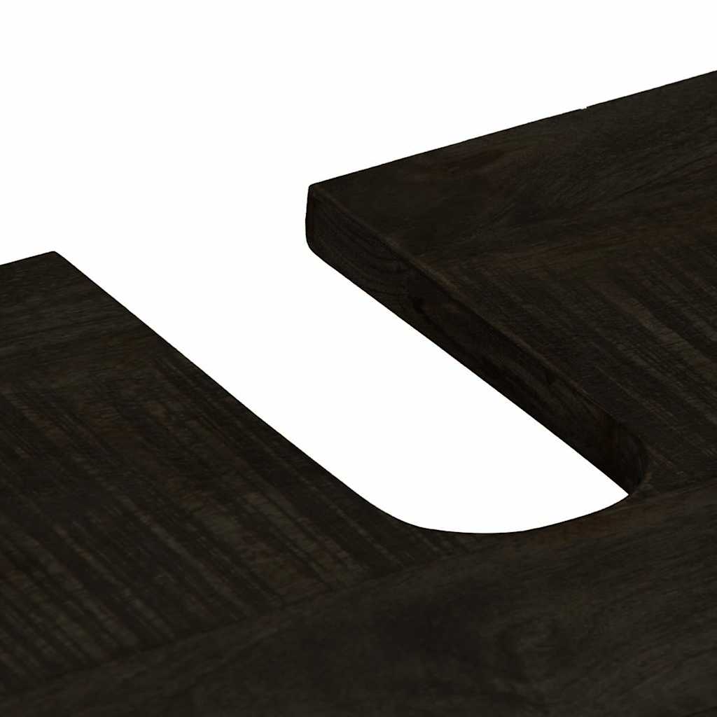 Badeværelsesmøbelsæt 3 dele massivt mangotræ - ooo 3 - number 11.