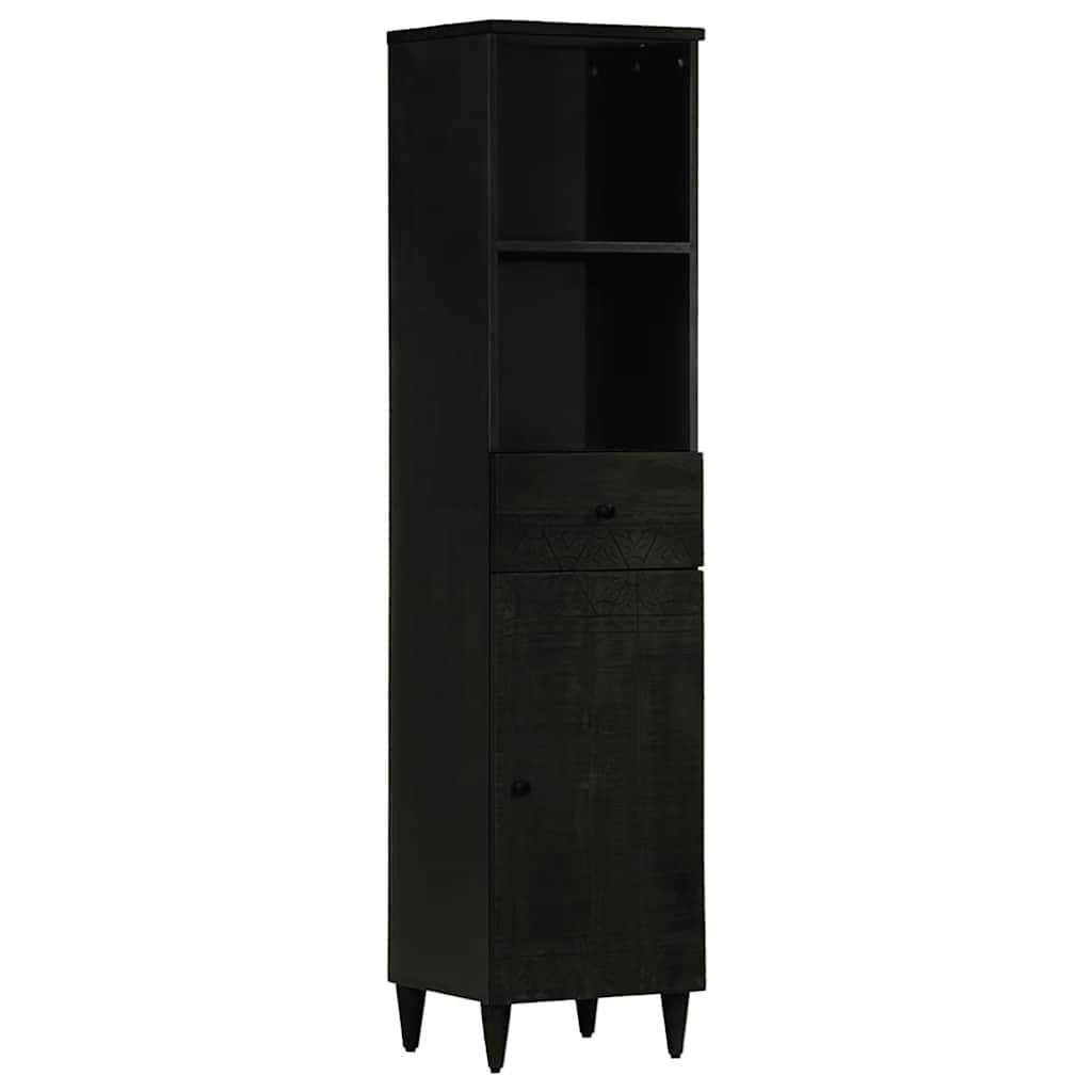 Badeværelsesmøbelsæt 3 dele massivt mangotræ - ooo 3 - number 6.