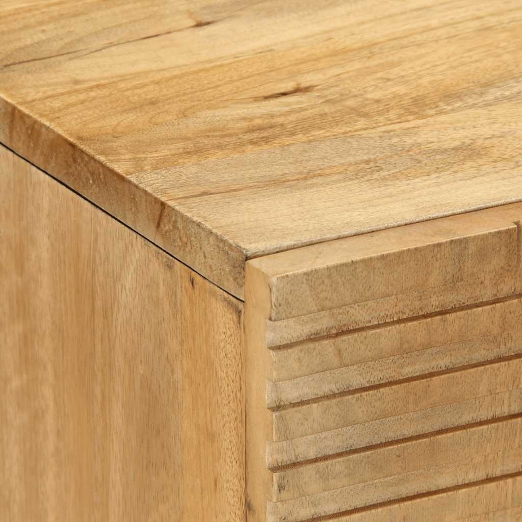 Badeværelsesmøbelsæt 2 dele massivt mangotræ brun - number 8.