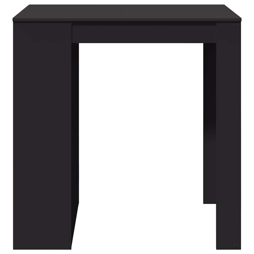Barbord 102x70x103,5 cm konstrueret træ - sort, 1 - number 5.