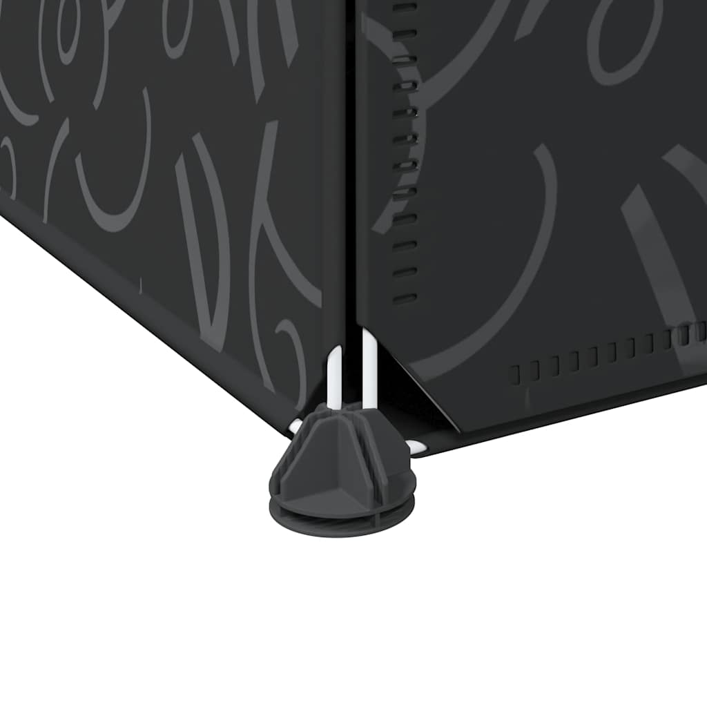 Kocke u obliku okvira za pohranu računala. s visećim šipkama pp - crno -bijelo, 12 - number 8.