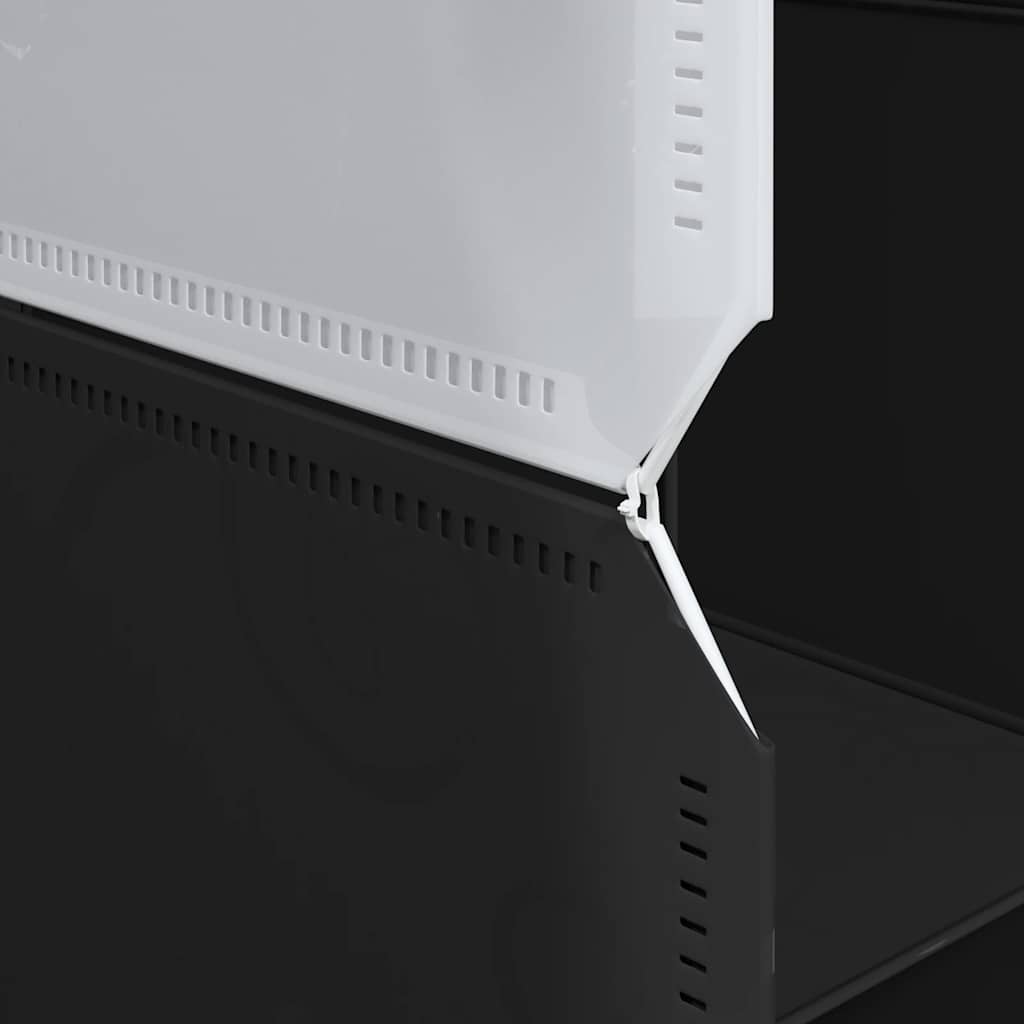 Kocke u obliku okvira za pohranu računala. s visećim šipkama pp - crno -bijelo, 12 - number 10.