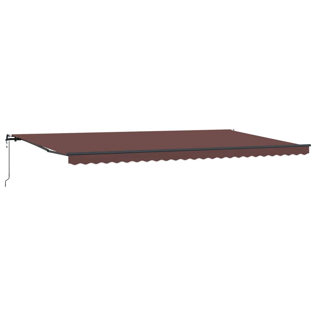Awning automatic operation - brown, 600 x 300 cm, 1 - number 2.