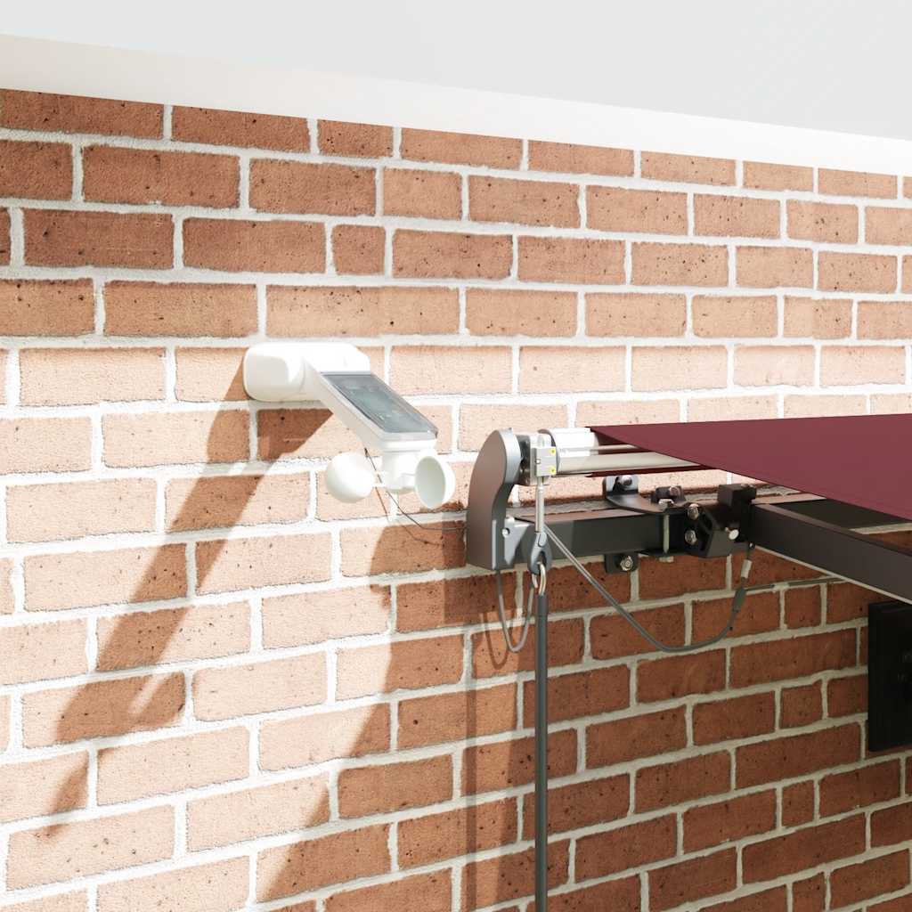 Tenda s led svjetlom automatski rad - smeđa, 450 x 300 cm, 1 - number 4.