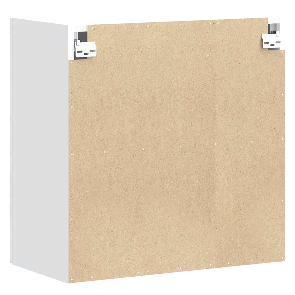 Køkkenvægskab kalmar konstrueret træ - hvid, 1, 1x vægskab (2 låger) 60 cm, x - number 7.