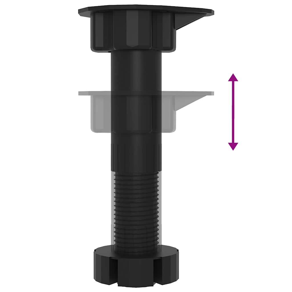 Køkkenunderskab kalmar konstrueret træ - sort, 1, 1x underskab (1 låge 1 skuffe) 50 cm, x - number 8.