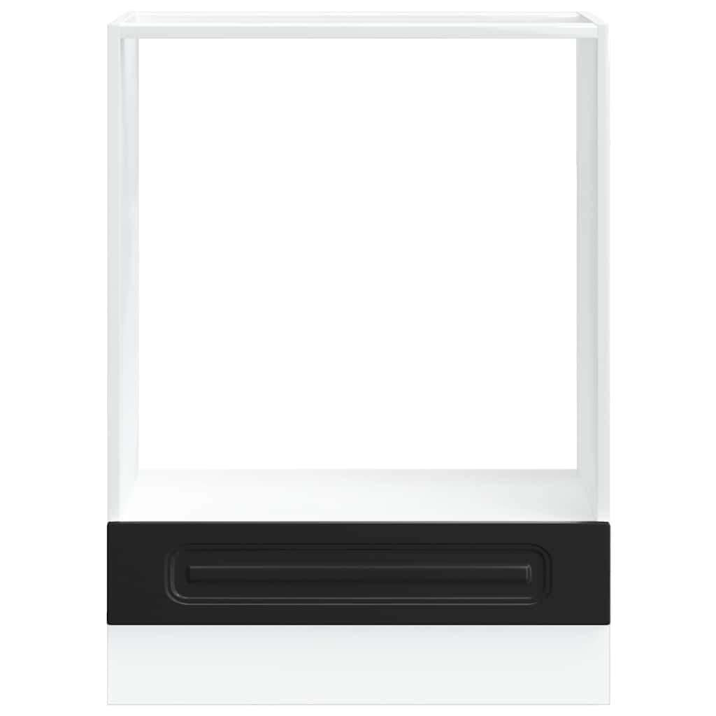 Kalmar konstruirano drvo - crno, 60 x 46 x 81,5 cm, 1, pećnica - number 4.