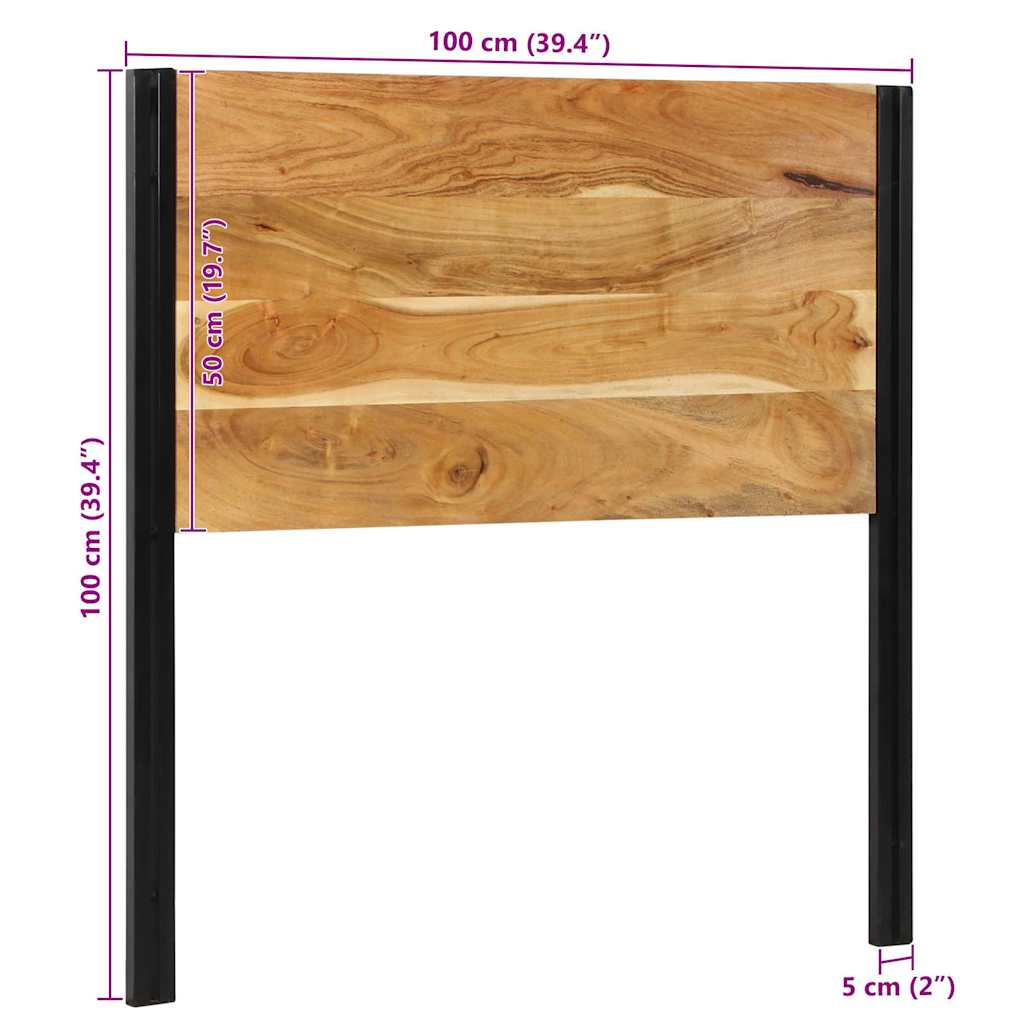 Senghode og jern - 100 cm, 1, solid akacia -tre - number 11.
